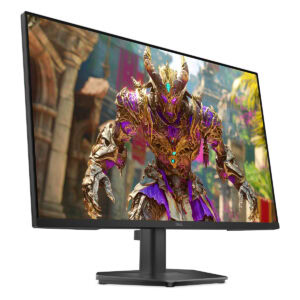 Yüksek çözünürlüklü oyun monitörü, canlı renkler ve detaylar, yüksek performans ve düşük gecikme süreleri ile en yeni bilgisayar oyunları için ideal, şık ve ergonomik tasarım.