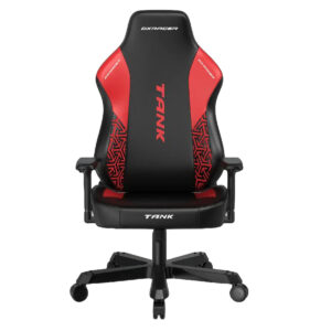 Dxracer Tank Xxl Epu Yapay Deri Bel Destekli 4d Hafızalı Yastık Siyah Kırmızı Oyuncu Koltuğu 1