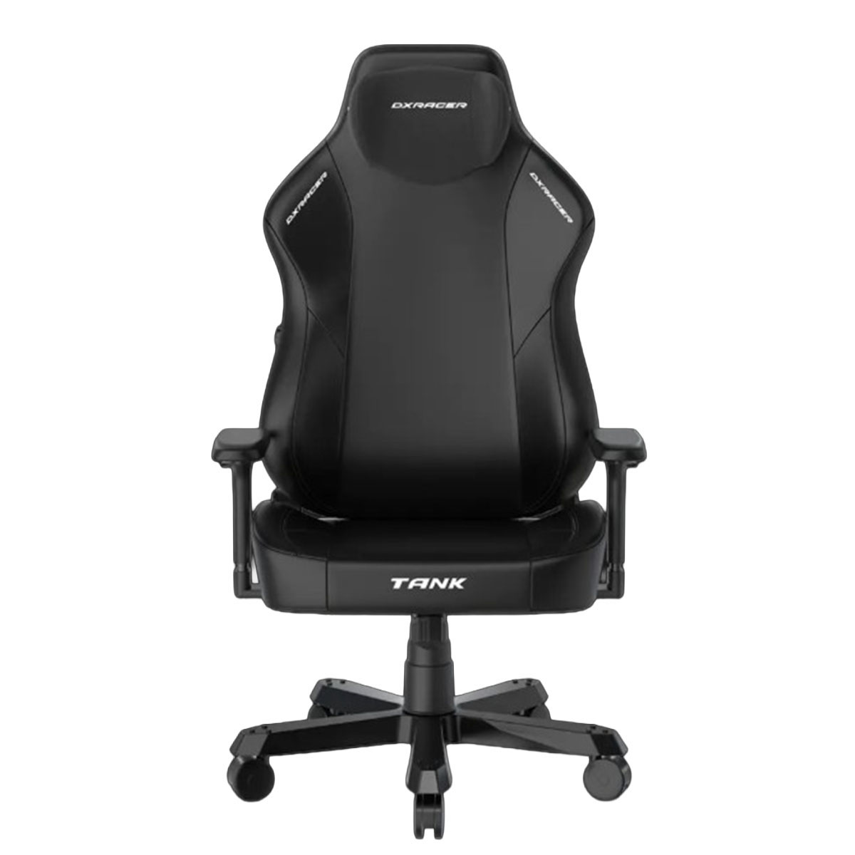 Dxracer Tank Xxl Epu Yapay Deri Bel Destekli 4d Hafızalı Yastık Siyah Oyuncu Koltuğu 1