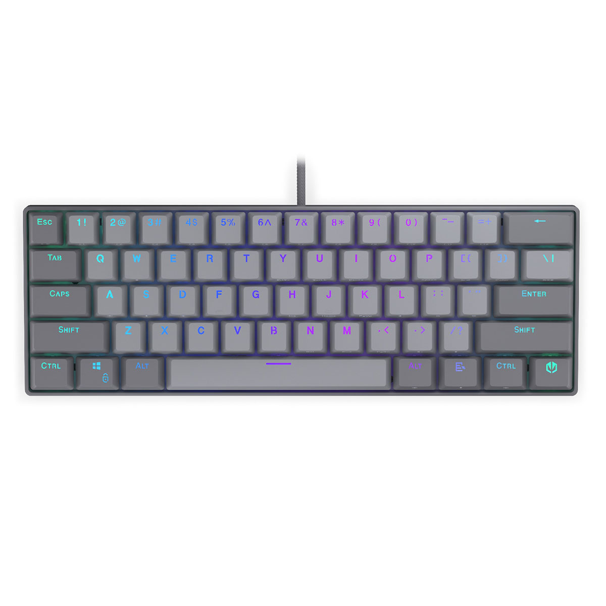 Endorfy Thock V2 Compact Endorfy Red Switch Hotswap Argb İngilizce Mekanik Gaming Klavye (ey5a128) 1
