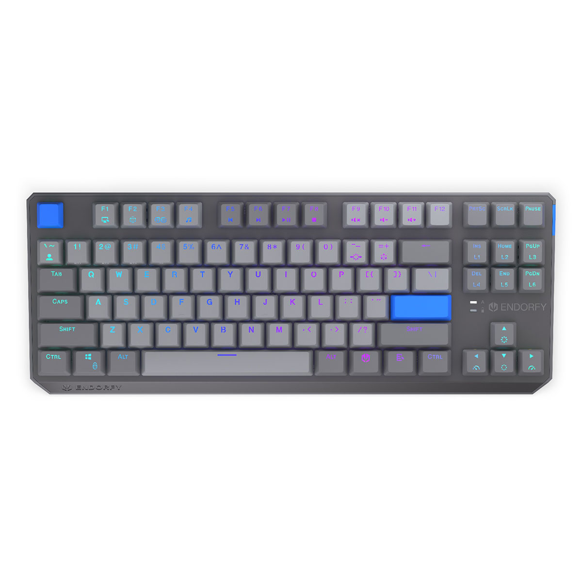 Endorfy Thock V2 Tkl Wireless Endorfy Yellow Switch Hotswap Argb Kablosuz İngilizce Mekanik Gaming Klavye (ey5a130) 1