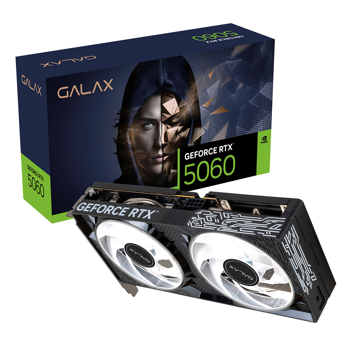 Galax Geforce Rtx 5060 1 Click Oc V2 8gb Gddr7 128 Bit Dlss 4 Ekran Kartı (56nsn8mddxbo) – 2 Yıl Birebir Değişim Garantili 1