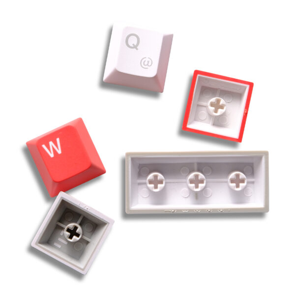 Gameraider Cherry Double Shot Pbt (full Set) Kırmızı Keycap Set 03