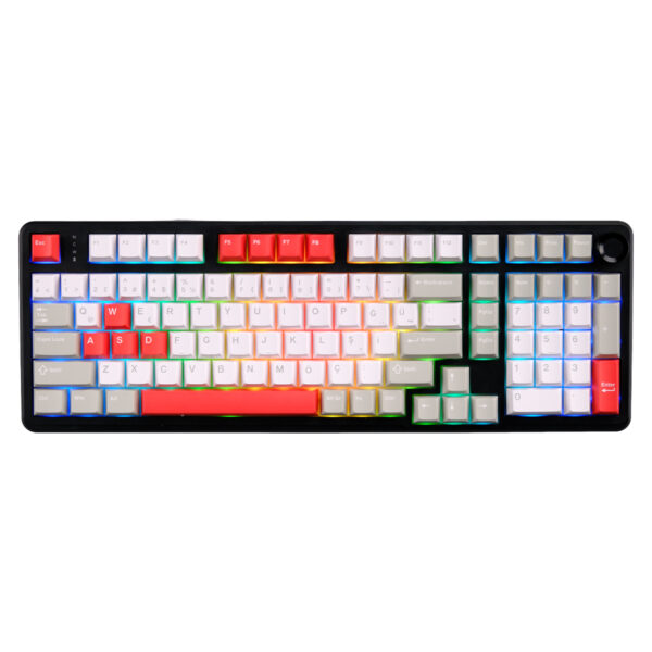 Gameraider Cherry Double Shot Pbt (full Set) Kırmızı Türkçe Keycap Set 05