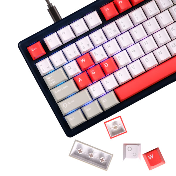 Gameraider Cherry Double Shot Pbt (full Set) Kırmızı Türkçe Keycap Set 06