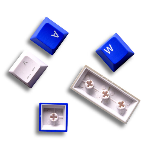 Gameraider Cherry Double Shot Pbt (full Set) Mavi Keycap Set 02