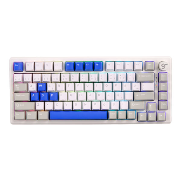Gameraider Cherry Double Shot Pbt (full Set) Mavi Türkçe Keycap Set 4