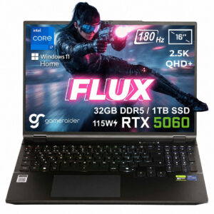 Gameraider Flux Gr16 Intel Core I7 14650hx Geforce Rtx 5060 8gb 115w 32gb Ddr5 1tb Ssd 16 Inç 2.5k Qhd+ 180hz W11 Home Gaming Laptop Çanta Hediyeli 1