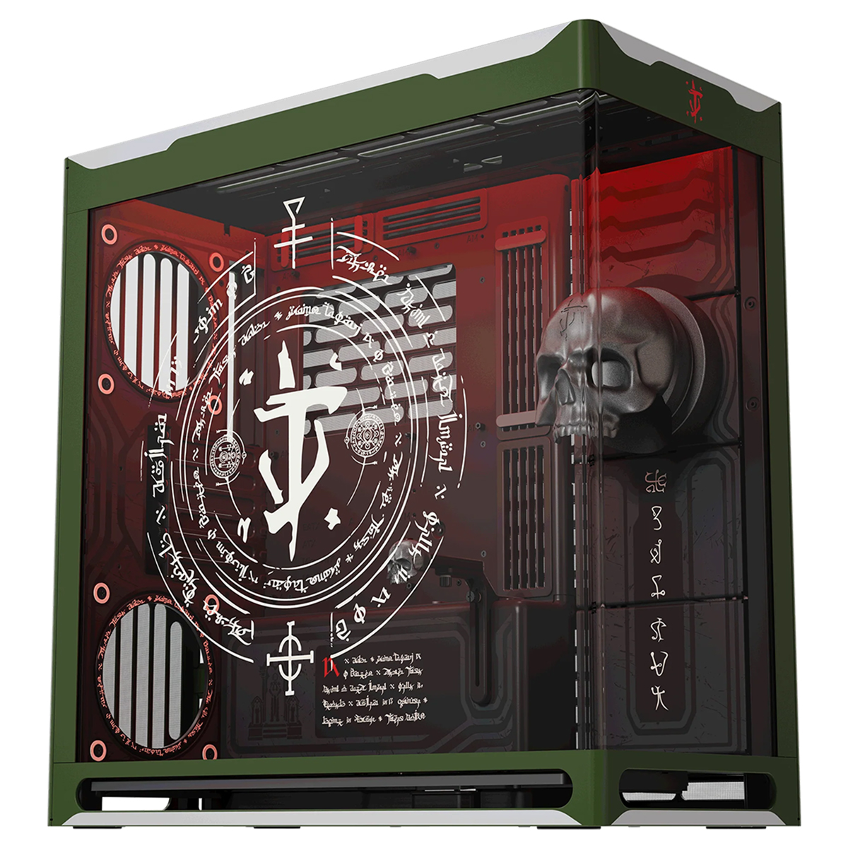 Havn Hs 420 Doom The Dark Ages Limited Edition Rgb Temperli Cam Usb 3 2 Mid Tower Atx Gaming Kasa 1