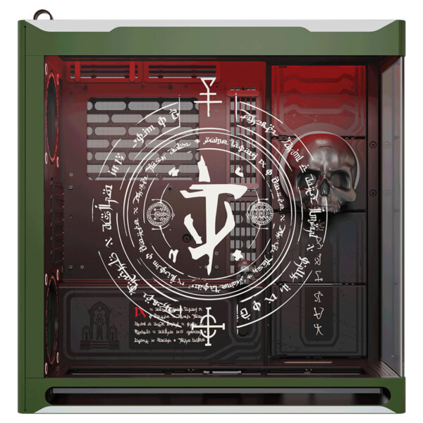 Havn Hs 420 Doom The Dark Ages Limited Edition Rgb Temperli Cam Usb 3 2 Mid Tower Atx Gaming Kasa 4