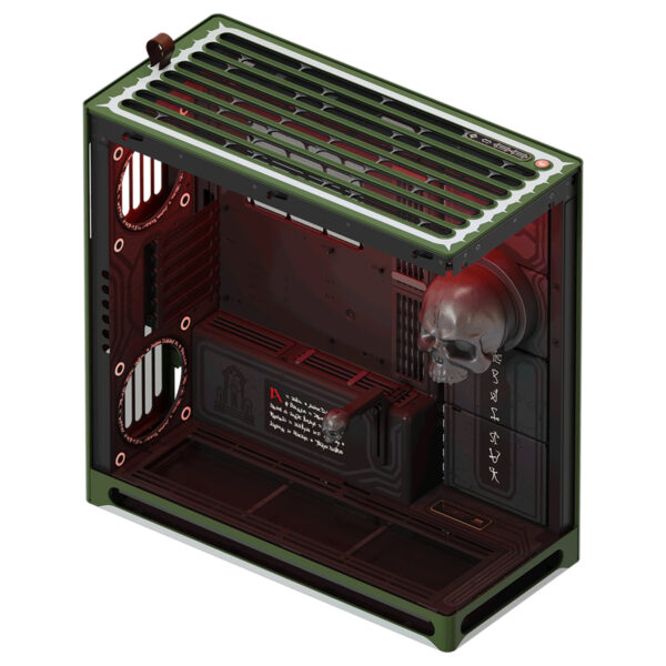 Havn Hs 420 Doom The Dark Ages Limited Edition Rgb Temperli Cam Usb 3 2 Mid Tower Atx Gaming Kasa 8