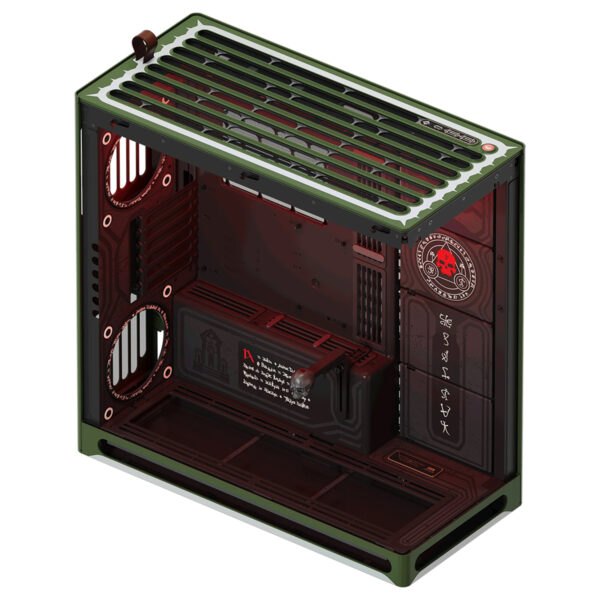 Havn Hs 420 Doom The Dark Ages Limited Edition Rgb Temperli Cam Usb 3 2 Mid Tower Atx Gaming Kasa 9