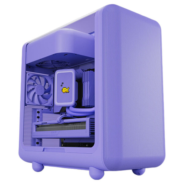 Hyte X50 Taro Milk Temperli Cam Usb 3 2 Atx Mid Tower Gaming Kasa Cs Hyte X50g Tm 2 Yil Birebir Degisim Garantili T2