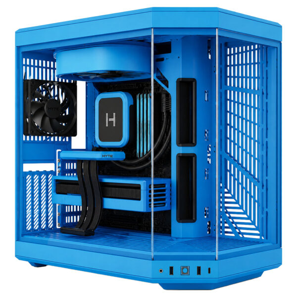 Hyte Y70 Blueberry Milk Temperli Cam Usb 3 2 E Atx Dual Chamber Mid Tower Gaming Kasa Cs Hyte Y70 Bm 2 Yil Birebir Degisim Garantili T2