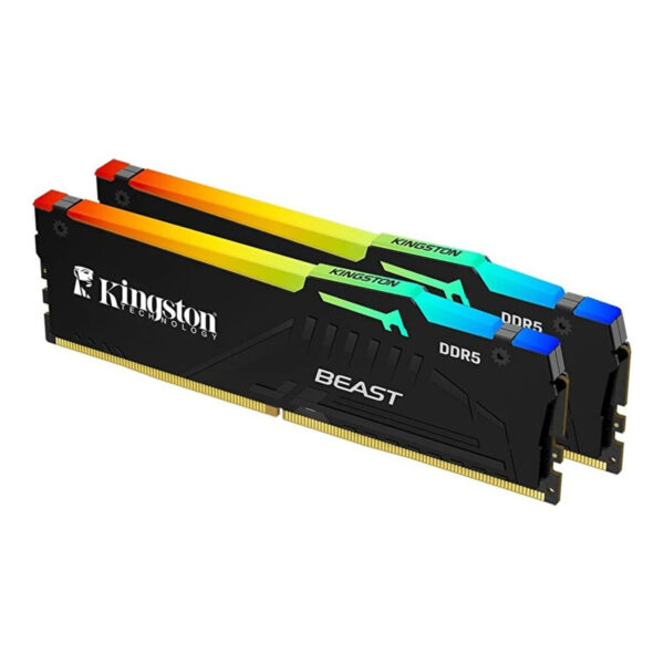 Kingston Beast Rgb 32gb (2x16gb) 6000mhz Cl30 Intel Xmp 3.0 – Amd Expo Ddr5 Siyah Ram (kf560c30bbeak2 32tr) 2