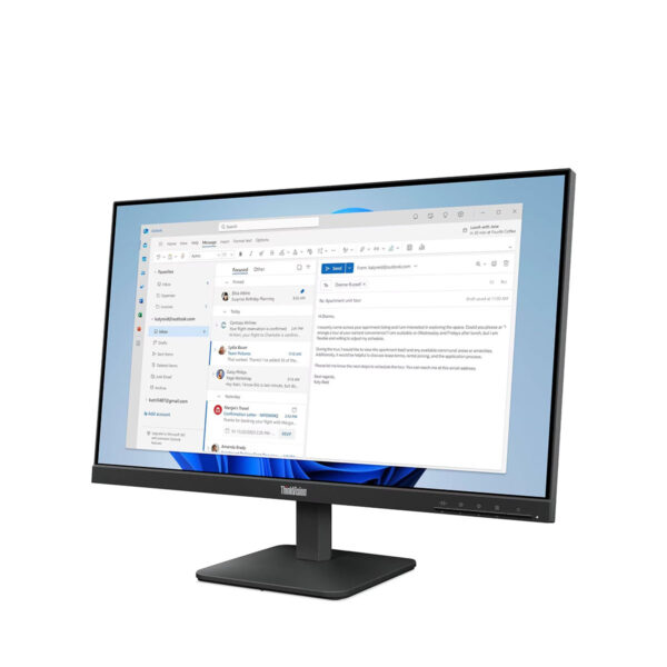 Lenovo Thinkvision S24 4e 23.8 Inç 100hz 4ms Full Hd Ips Monitör (64b5kat1tk) 2