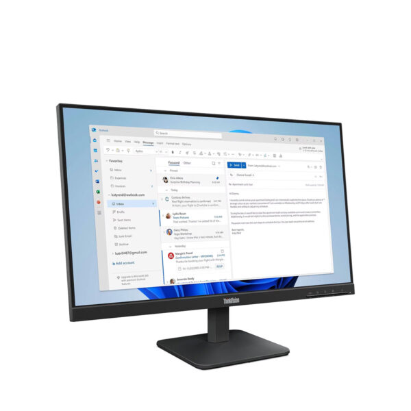 Lenovo Thinkvision S24 4e 23.8 Inç 100hz 4ms Full Hd Ips Monitör (64b5kat1tk) 3