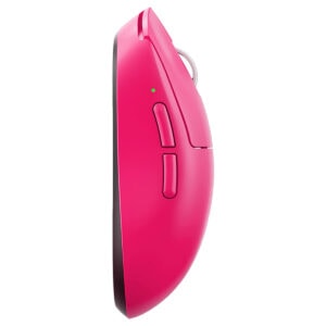 Yarışmaya uygun, estetik ve rahat kullanım sağlayan pink renkli bilgisayar faresi. Oyun ve ofis çalışmaları için ideal, ergonomik tasarımıyla dikkat çeker.
