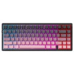 RGB aydınlatmalı gaming klavye, oyuncular ve bilgisayar meraklıları için mükemmel, yüksek performans ve şık tasarım, hızlı tuşlama imkanı, dayanıklı yapı.