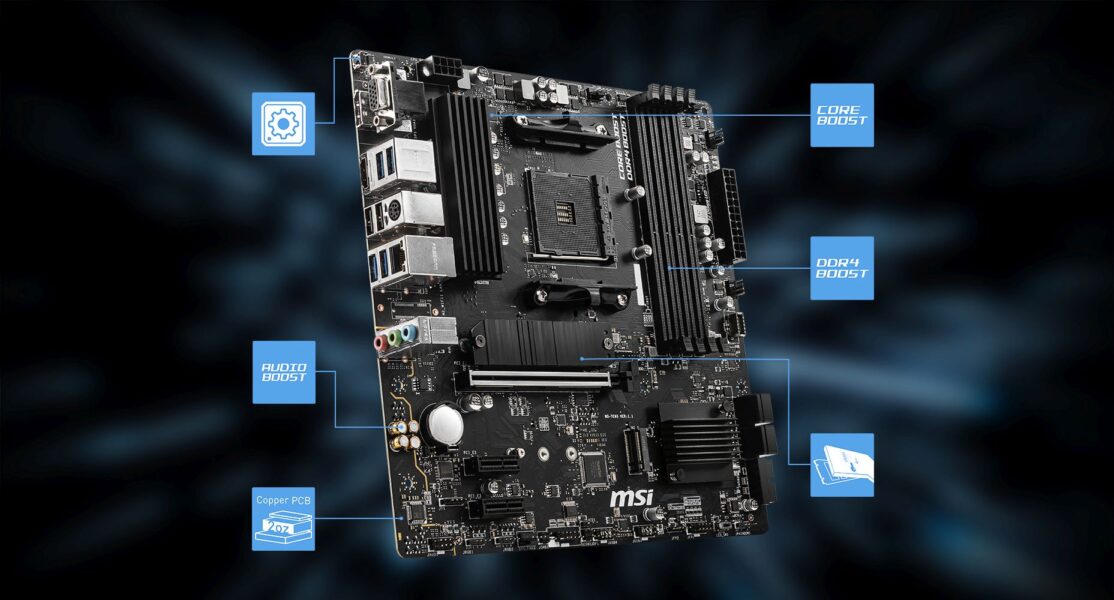MSI B550M PRO-VDH Anakart H1