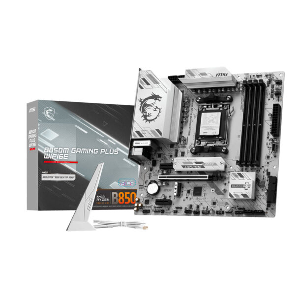 Msi B850m Gaming Plus Wifi6e 8200mhz (oc) Ddr5 Soket Am5 M.2 Hdmi Dp Matx Anakart 1