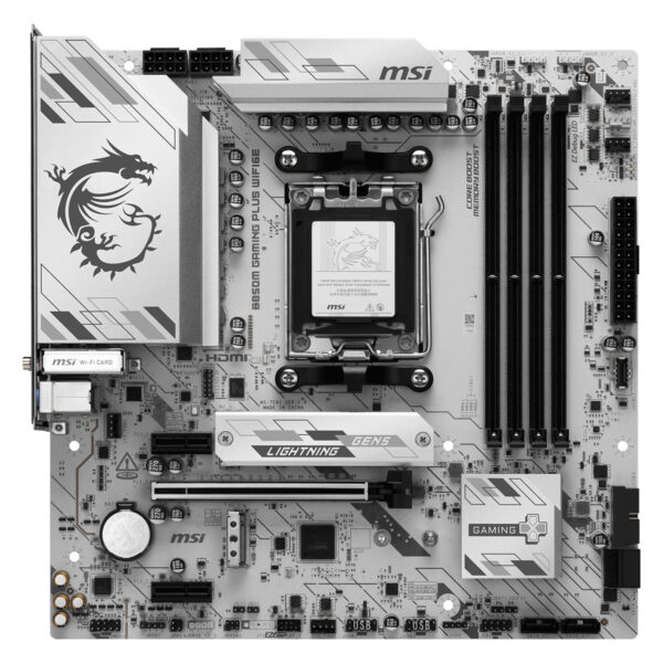 Msi B850m Gaming Plus Wifi6e 8200mhz (oc) Ddr5 Soket Am5 M.2 Hdmi Dp Matx Anakart 2