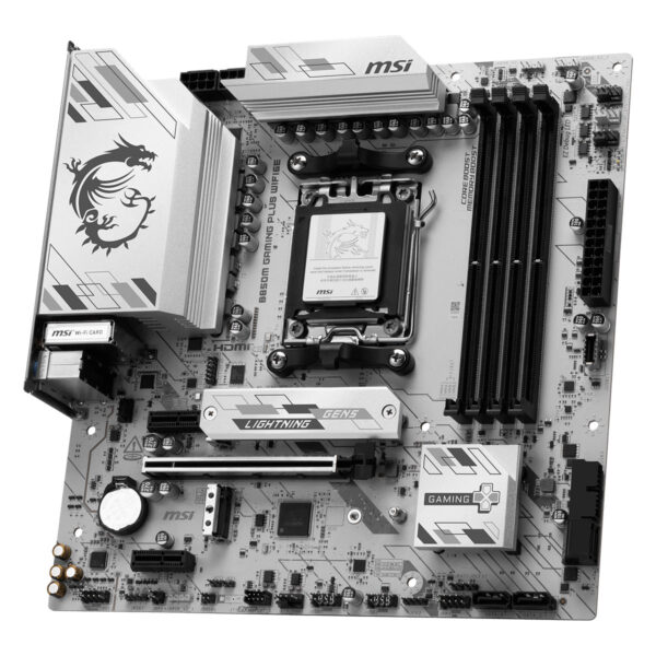 Msi B850m Gaming Plus Wifi6e 8200mhz (oc) Ddr5 Soket Am5 M.2 Hdmi Dp Matx Anakart 3