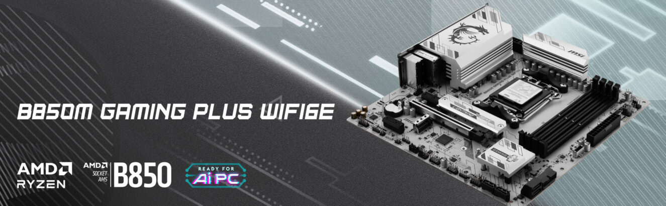 MSI B850M GAMING PLUS WIFI6E Anakart H1