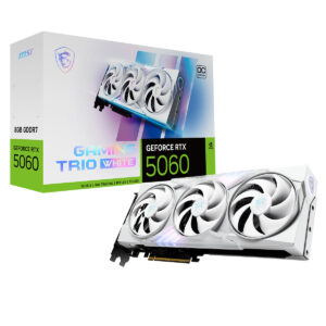 Msi Geforce Rtx 5060 8g Gaming Trio Oc White 8gb Gddr7 128 Bit Dlss 4 Ekran Kartı 1