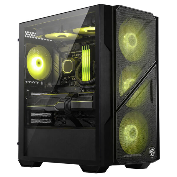 Msi Mag Forge M110r Airflow 4x120mm Argb Fan Mesh Temperli Cam Mini Tower Matx Gaming Kasa T2