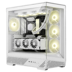 Msi Mag Pano 130r Pz White 4x120mm Argb Fan Temperli Cam Mid Tower Atx Gaming Kasa T2