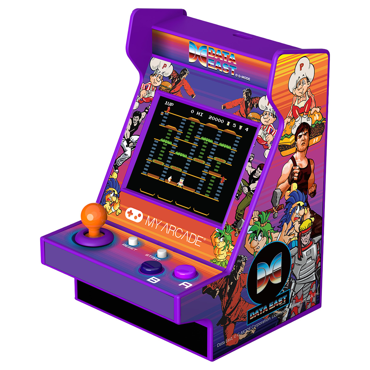 My Arcade Data East Hits Nano Player Tasinabilir Retro Oyun Konsolu 208 Oyun 1