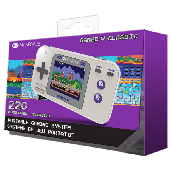 My Arcade Gamer V Retro Gri Mor Oyun Konsolu 220 Oyun 4
