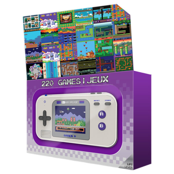 My Arcade Gamer V Retro Gri Mor Oyun Konsolu 220 Oyun 5