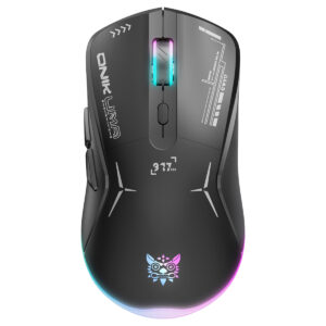 Onikuma Cw917 Black Rgb Kablosuz Simetrik Gaming Mouse 1