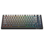 Onikuma G83 Gradient Gray Black Outemu Customized Linear Switch Hotswap Rgb Kablosuz Ingilizce Mekanik Gaming Klavye 1