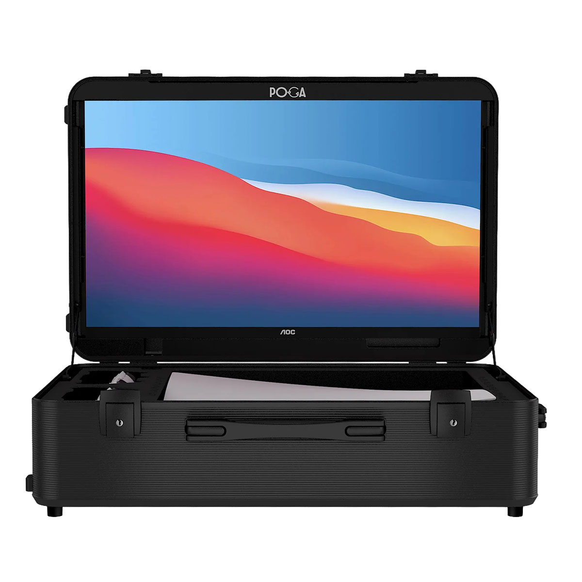 Poga Lux 23.8 Inç 180hz 1ms Full Hd Ips Freesync Premium Nvidia G Sync Destekli Monitör Ve Siyah Ps5 Taşıma Çantası 1
