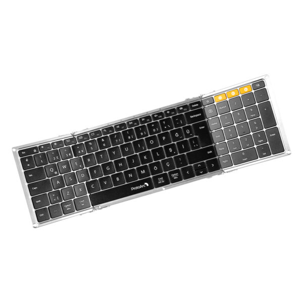 Protoarc Xkm01 Siyah Gümüş Kablosuz Türkçe Klavye Mouse Seti (cp016850) 2
