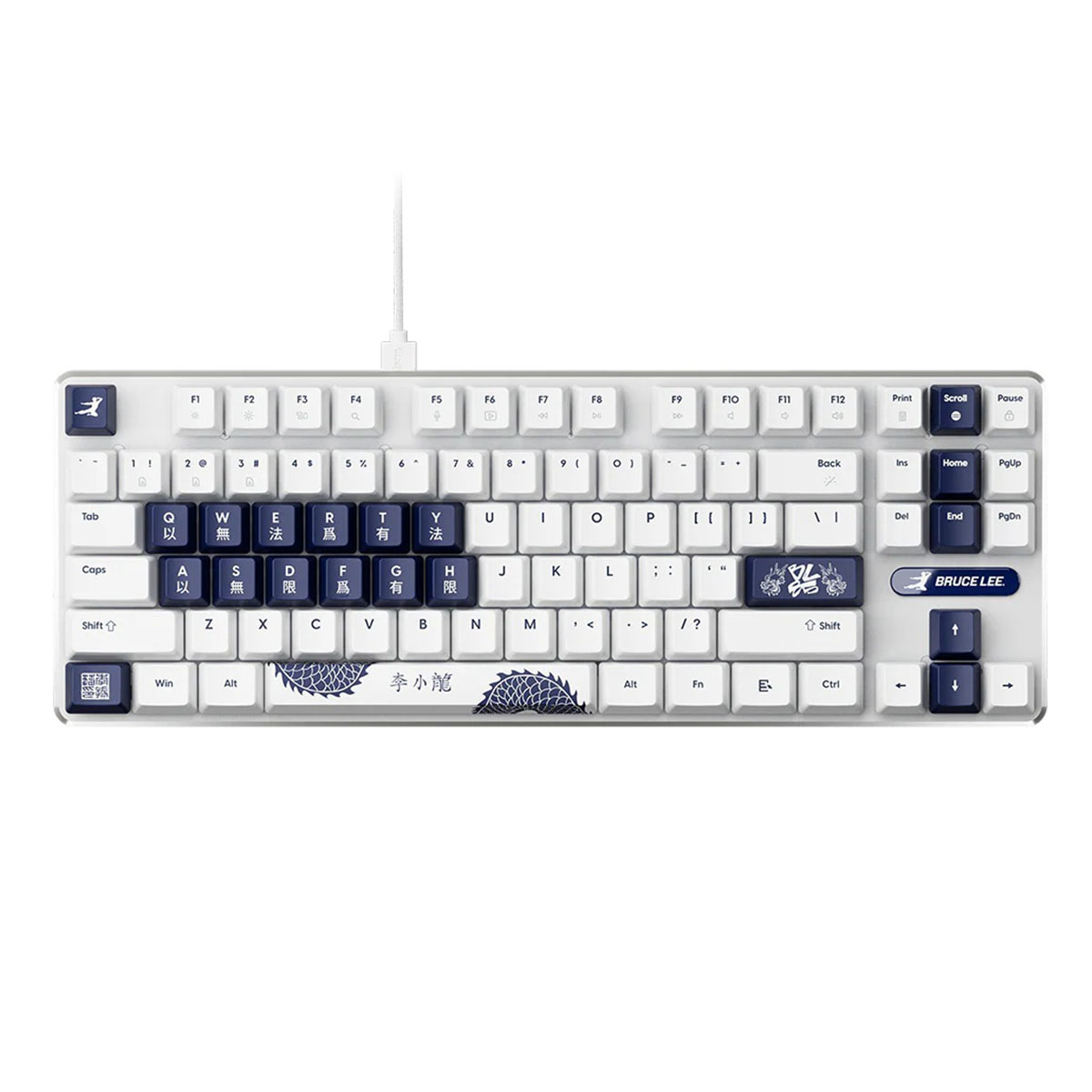 Pulsar Pcmk 3 He Tkl Bruce Lee 85th Edition Ansi Gateron X Pulsar Manyetik Switch 8k Hz Hall Effect Hotswap Rgb İngilizce Mekanik Gaming Klavye (pcmk3he803) 1