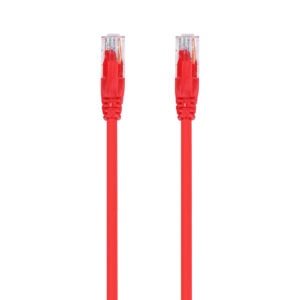 Yüksek kaliteli kırmızı Ethernet kablo, hızlı ve güvenilir internet bağlantısı sağlar. Uygun fiyatlı ve dayanıklı tasarımıyla gaming ve ofis kullanımı için idealdir.