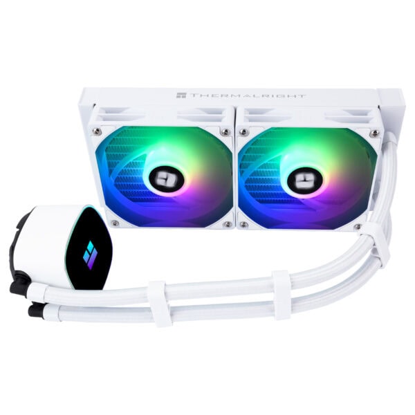 Yüksek performanslı RGB sıvı CPU soğutucu, oyun ve bilgisayar performansını artırmak için tasarlanmış, ışıklandırmalı fanlar ve şık tasarımıyla öne çıkıyor.