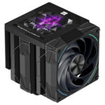 Gelişmiş CPU soğutucu ve fan sistemi, optimal soğutma sağlar, oyun ve yüksek yoğunluklu işlemler için ideal, şık tasarım, yüksek kalite ve dayanıklılık ile öne çıkar.