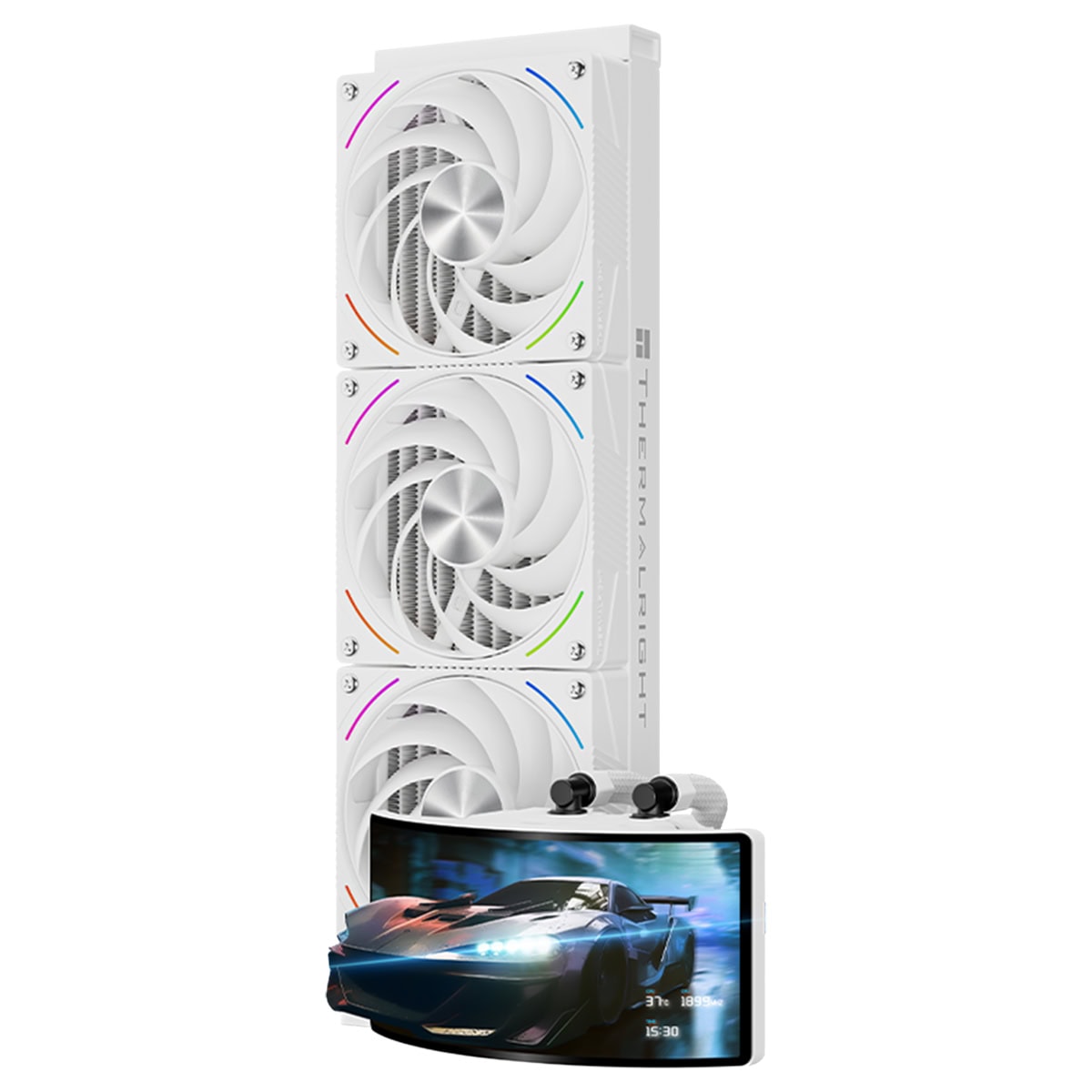 Yüksek performanslı bilgisayar soğutma fanı, renkli LED ışıklandırmalı, güçlü hava akışı sağlayan GPU soğutucu, oyun ve bilgisayar performansını artırmak için ideal ürün.