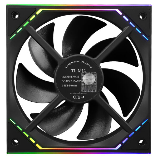 Thermalright Tl M12 Argb 120mm 3lu Kasa Fani 8