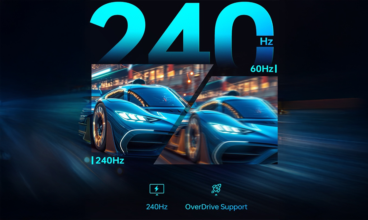 240 Hz OD Hızlı Tepki