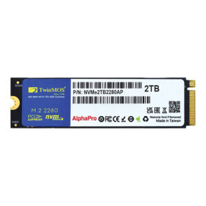 Twinmos Alpha Pro 2tb Nvme Pci Gen3 X4 Okuma 3600mb Yazma 3250mb M.2 Ssd (nvme2tb2280ap) 1