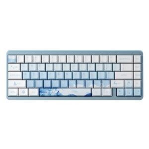 Varmilo Muse65 He Ariel Magnetic White Manyetik Switch Hall Effect Rgb Hotswap İngilizce Mekanik Gaming Klavye 1