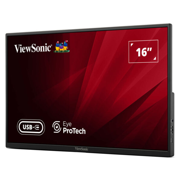 Viewsonic Va1650 15.6 Inç 60hz 7ms Full Hd Ips Taşınabilir Monitör 6