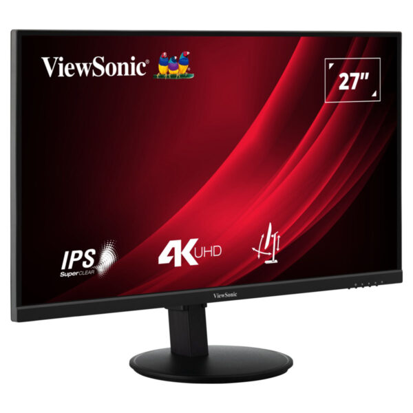 Viewsonic Vg2708 4k 27 Inç 60hz 4ms 4k Uhd Ips Pivot Monitör 2