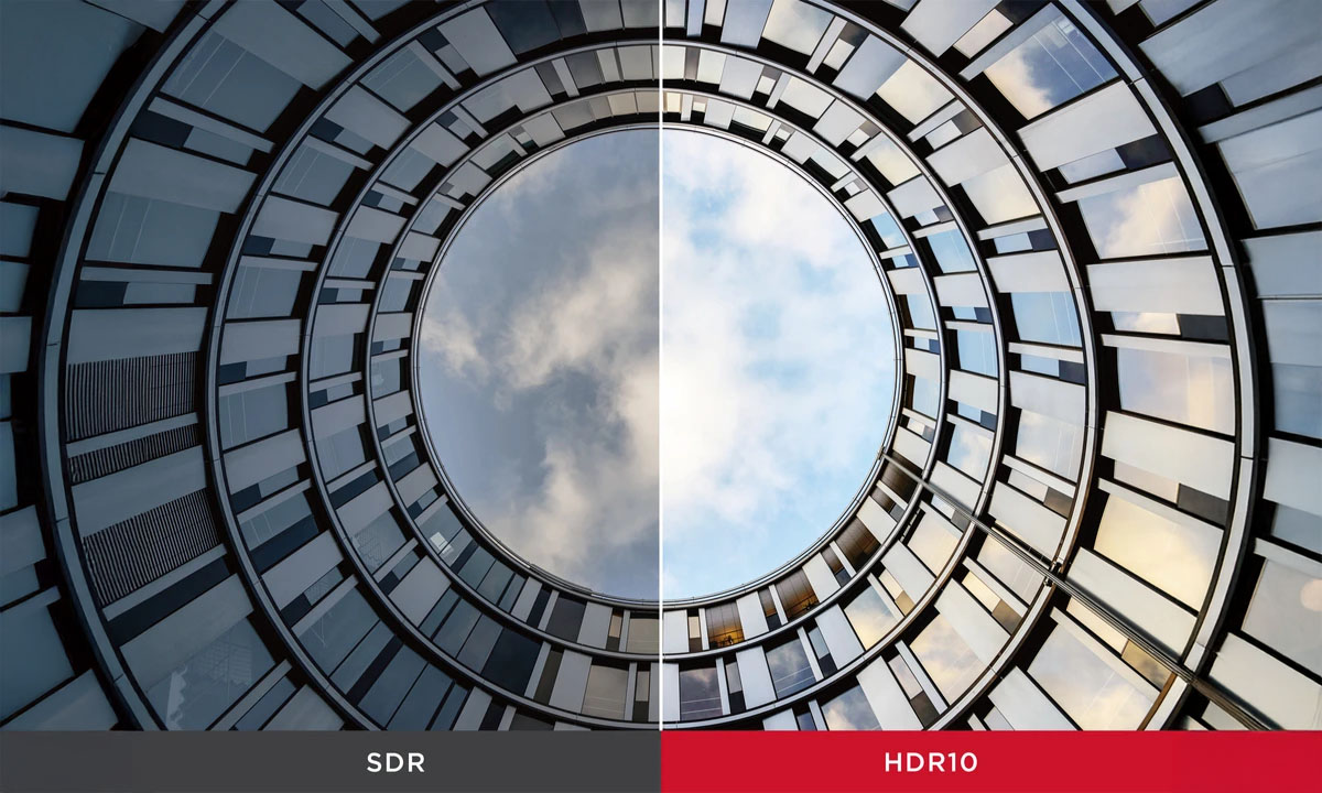 HDR10 Mükemmel Kontrast Sunar